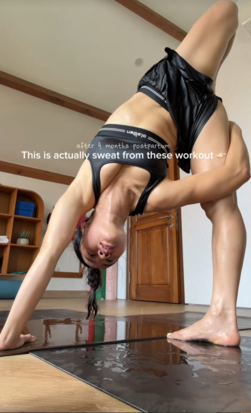 Yoga và lượng mồ hôi tiết ra