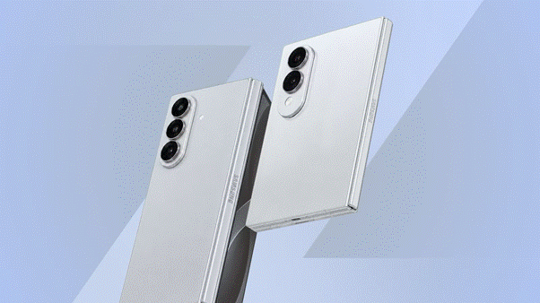 Cụm camera mặt lưng điện thoại gập với số lượng ống kính khác nhau