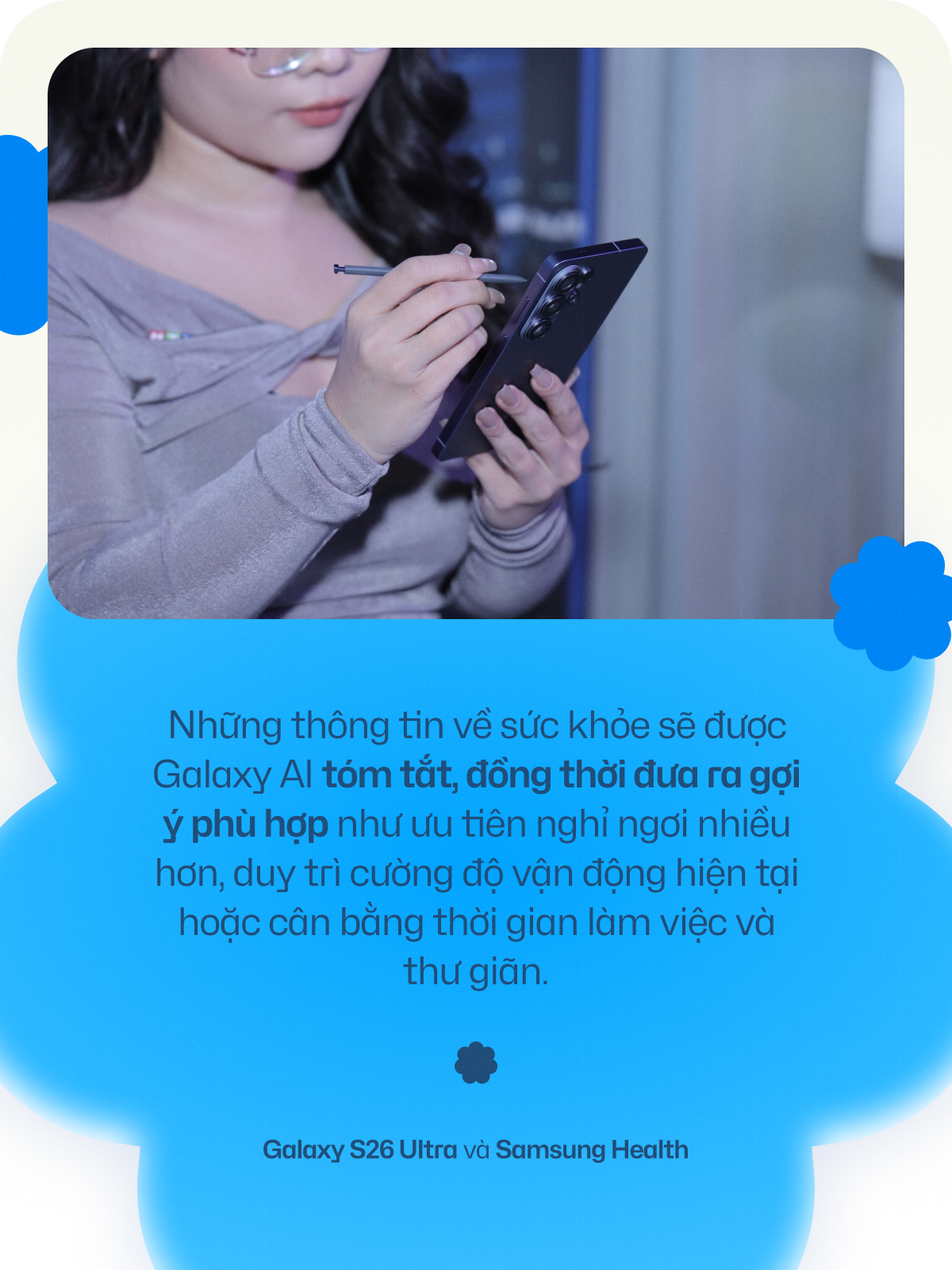Phân tích dữ liệu bởi Galaxy AI trên Galaxy S26 Ultra