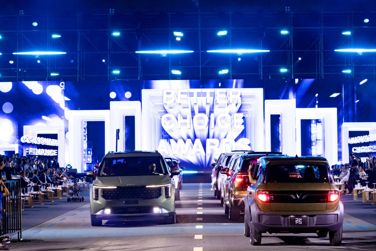 Sân khấu tổ chức Better Choice Awards năm 2025