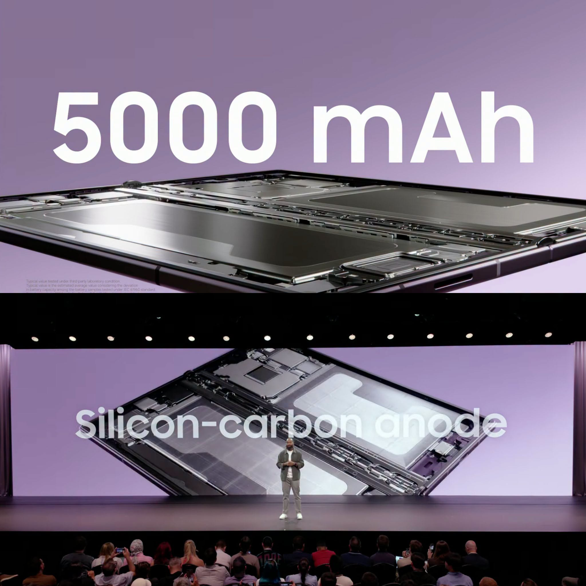 Lịch sử dung lượng pin dòng Galaxy Z Fold qua các thế hệ HONOR đăng ảnh khịa Galaxy Z Fold8 giờ mới có pin 5.000mAh - Ảnh 5