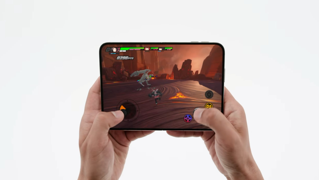 Màn hình lớn 7,6 inch của iPhone Duo iPhone Duo sở hữu màn hình gập rộng