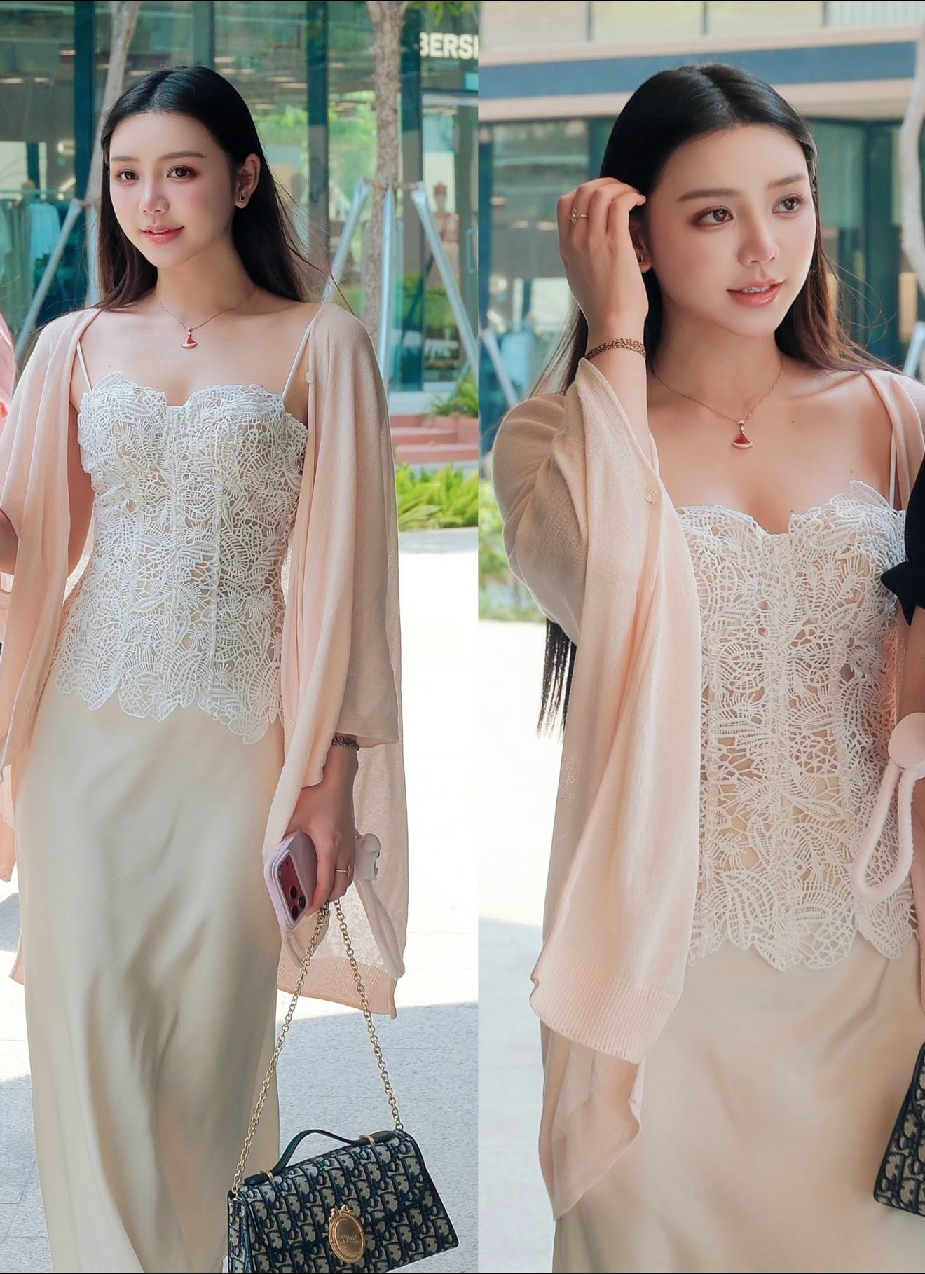 Không cần cầu kỳ, Quỳnh Kool diện áo ren dạo phố cũng đủ thu hút cả triệu ánh nhìn- Ảnh 1. Không cần cầu kỳ, Quỳnh Kool diện áo ren dạo phố cũng đủ thu hút cả triệu ánh nhìn